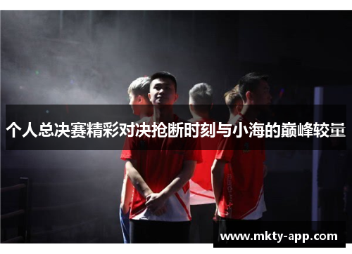 个人总决赛精彩对决抢断时刻与小海的巅峰较量